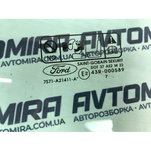 Стекло двери передней левой Ford Mondeo 4 2007-2014 1507909